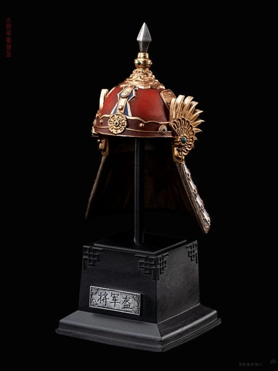 ALDO Arts & Entertainment > Hobbies & Creative Arts > Collectibles > Scale Models Ancient Chinise Soldier Helmet Desktop Statue