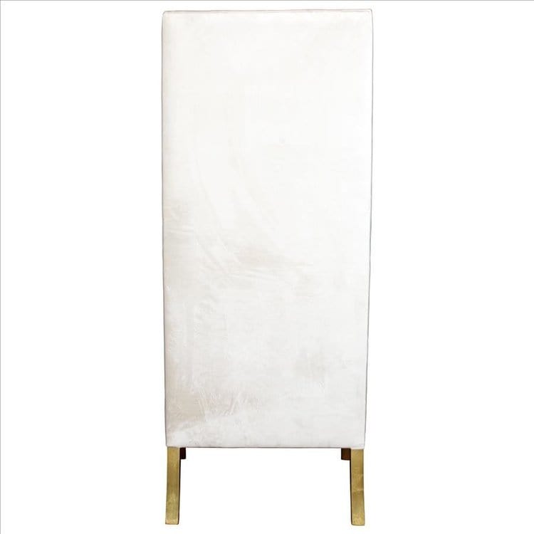 ALDO Chairs 33″Wx39″Dx69″H / NEW / wood Venetian Doge’s Palace Wingback Great Golden Throne White Throne Chair With Real Gold Leaf
