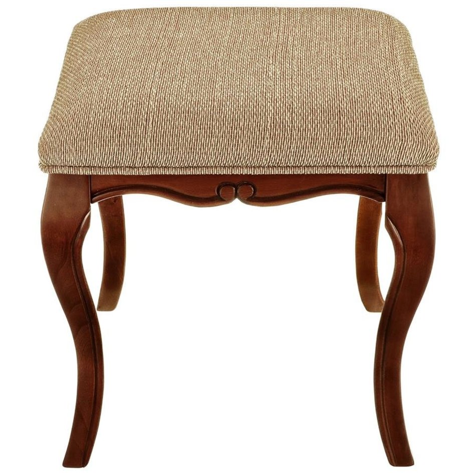 ALDO Chairs > Folding Chairs & Stools Lady Guinevere Hand Carved Hardwood Vanity Stool