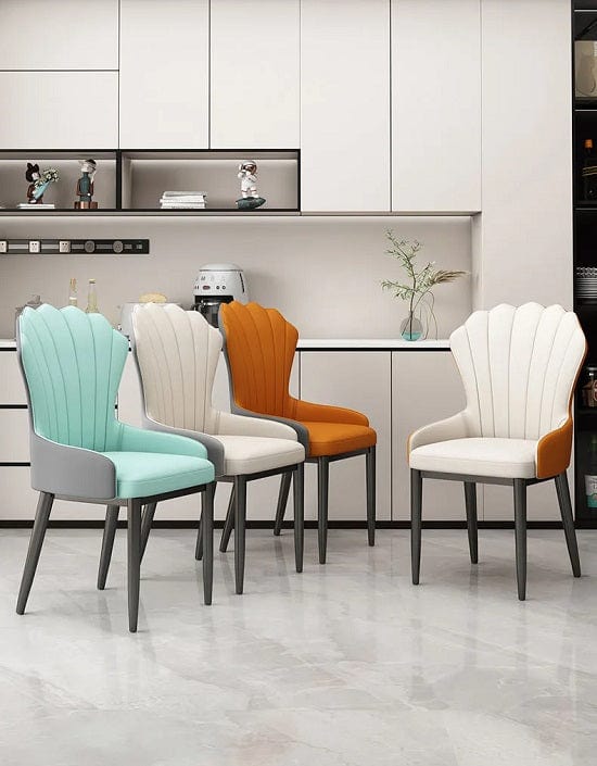 ALDO Chairs Modern Italian Ergonomic Style Custom Made Dining Chairs With Armrest By De Jantar
