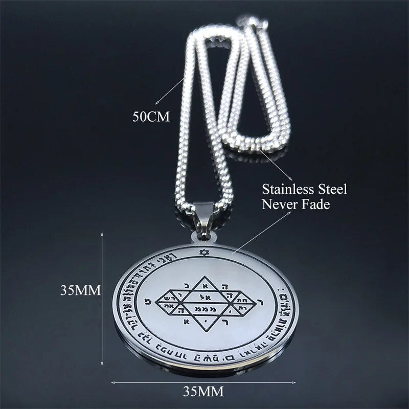 ALDO Clothing Accessories > Sunglasses King Solomon Fifth Pentacle of Jupiter Secred Seals Amulet Pendant To Become Successful and Achieve Your Life Goals