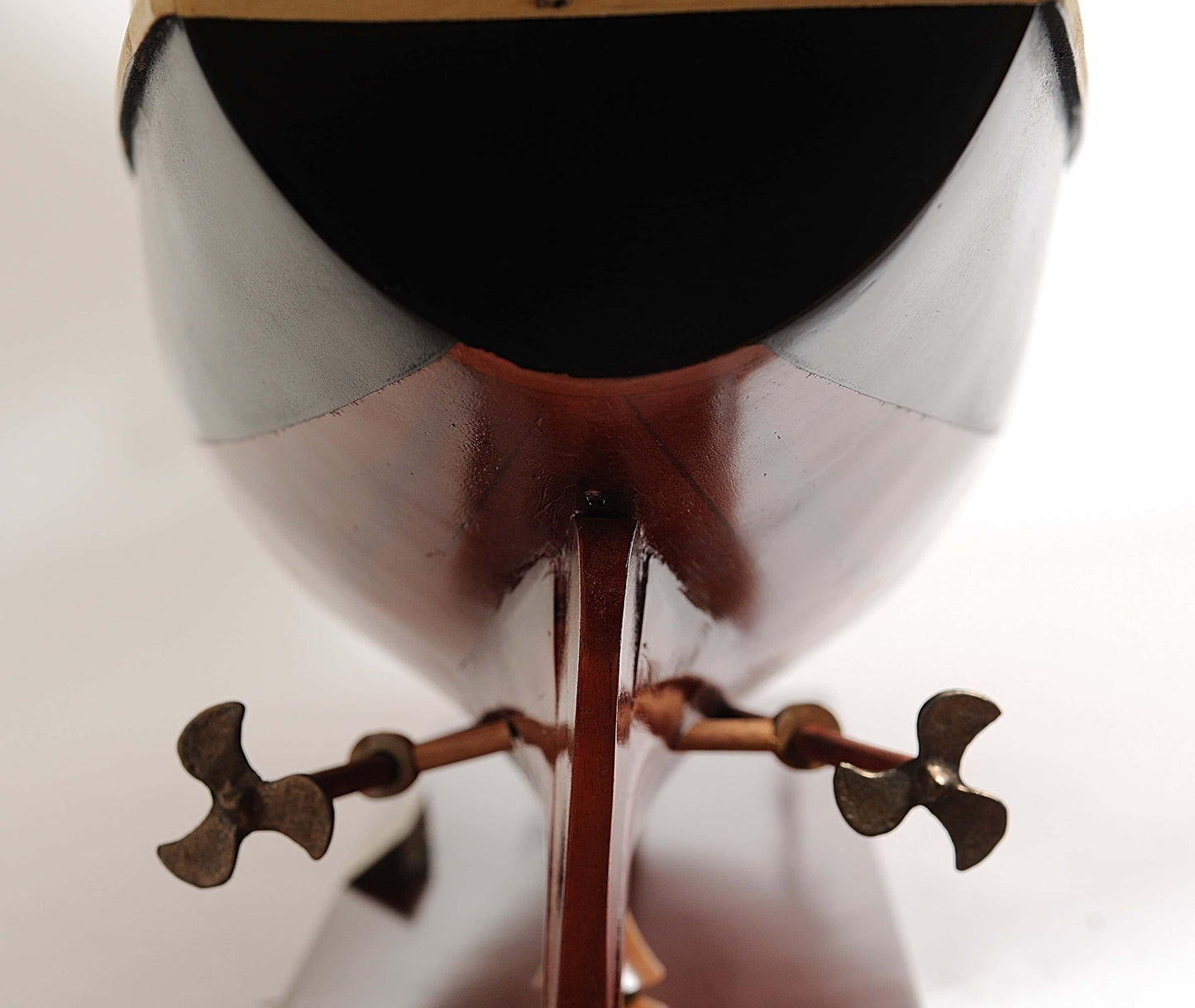 ALDO Creative Arts Collectibles Scale Model Bluenose II Painted Racing Yacht Sailboat Medium Wood Model Ship