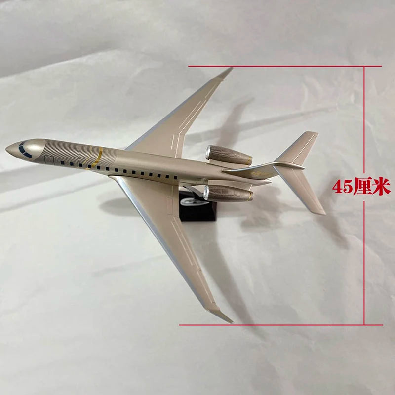ALDO Creative Arts Collectibles Scale Model Bombardier Global 7500 Diecast Aircraft Airplane Model