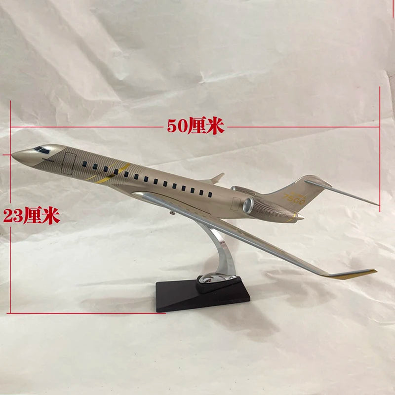 ALDO Creative Arts Collectibles Scale Model Bombardier Global 7500 Diecast Aircraft Airplane Model