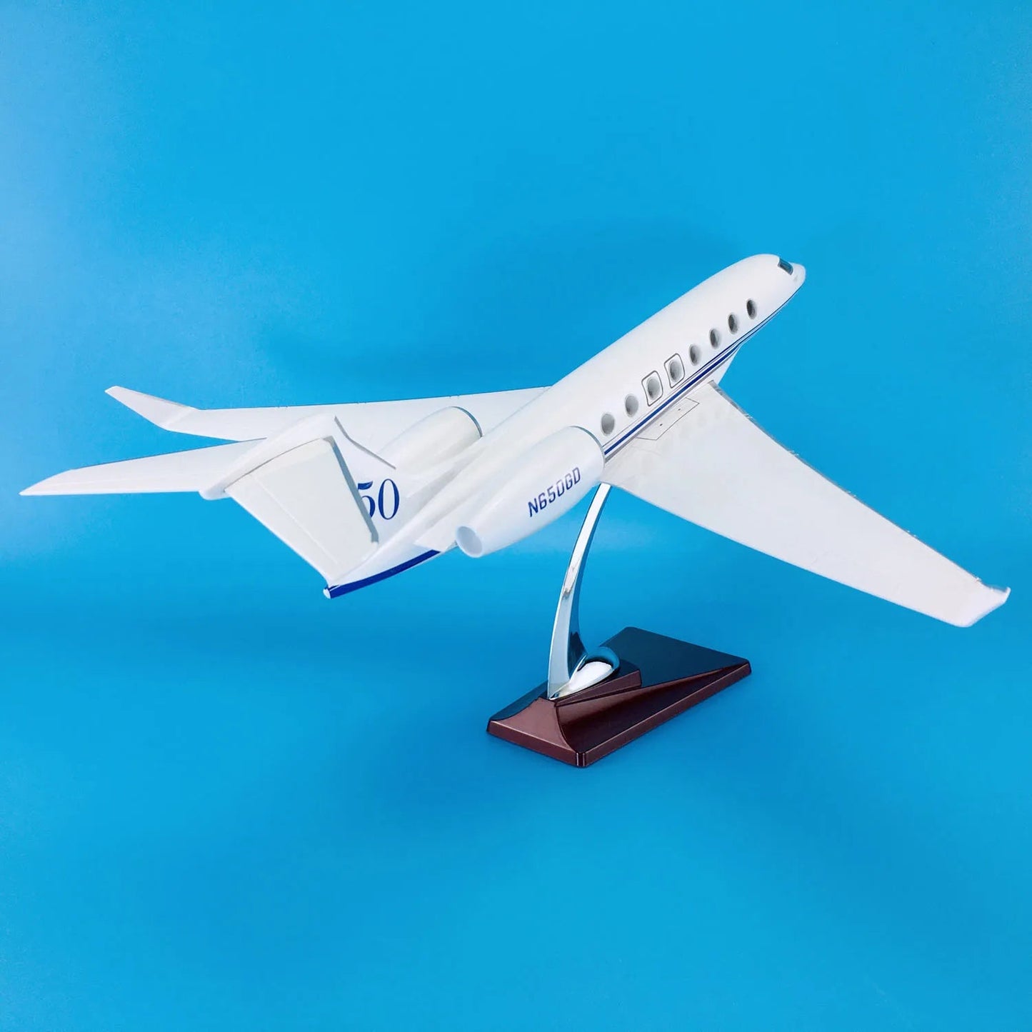ALDO Creative Arts Collectibles Scale Model Gulf Stream G650 Airplane House Colors Model Aircrafts