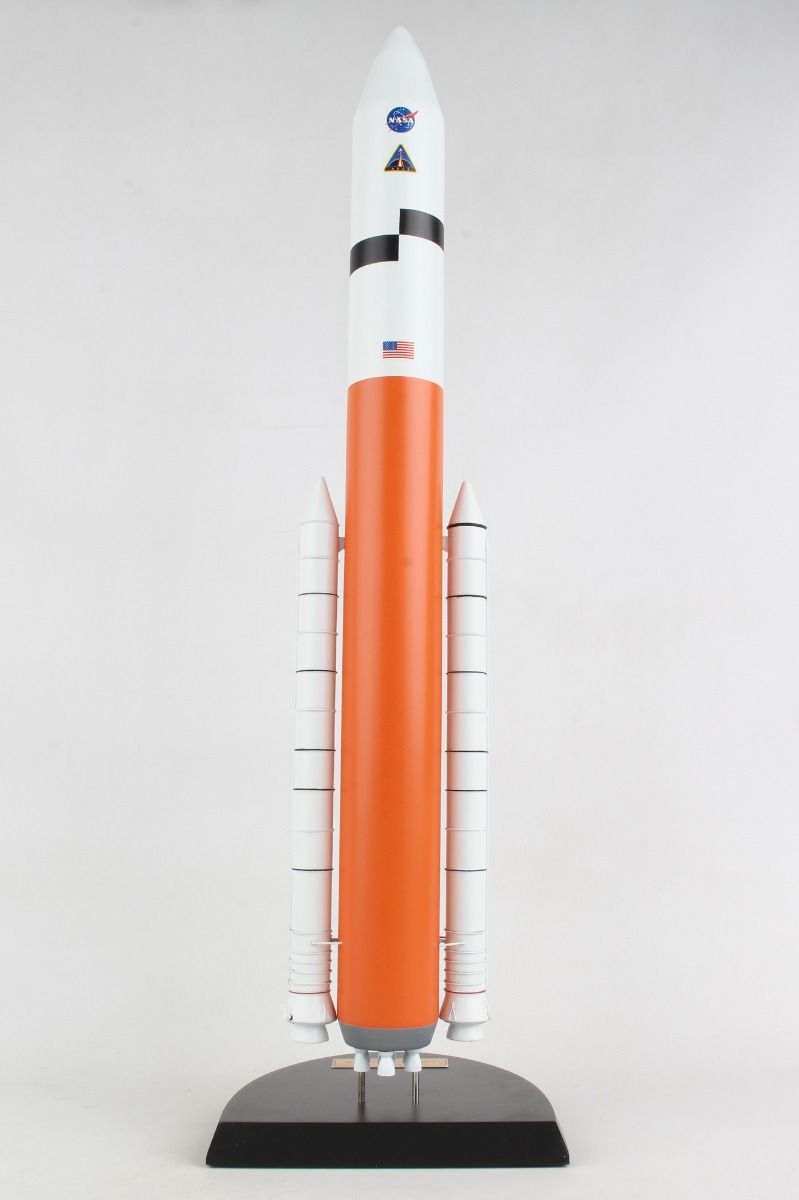 ALDO Creative Arts Collectibles Scale Model NASA Ares V Launch Vehicle System Rocket Wood Model Spacecraft