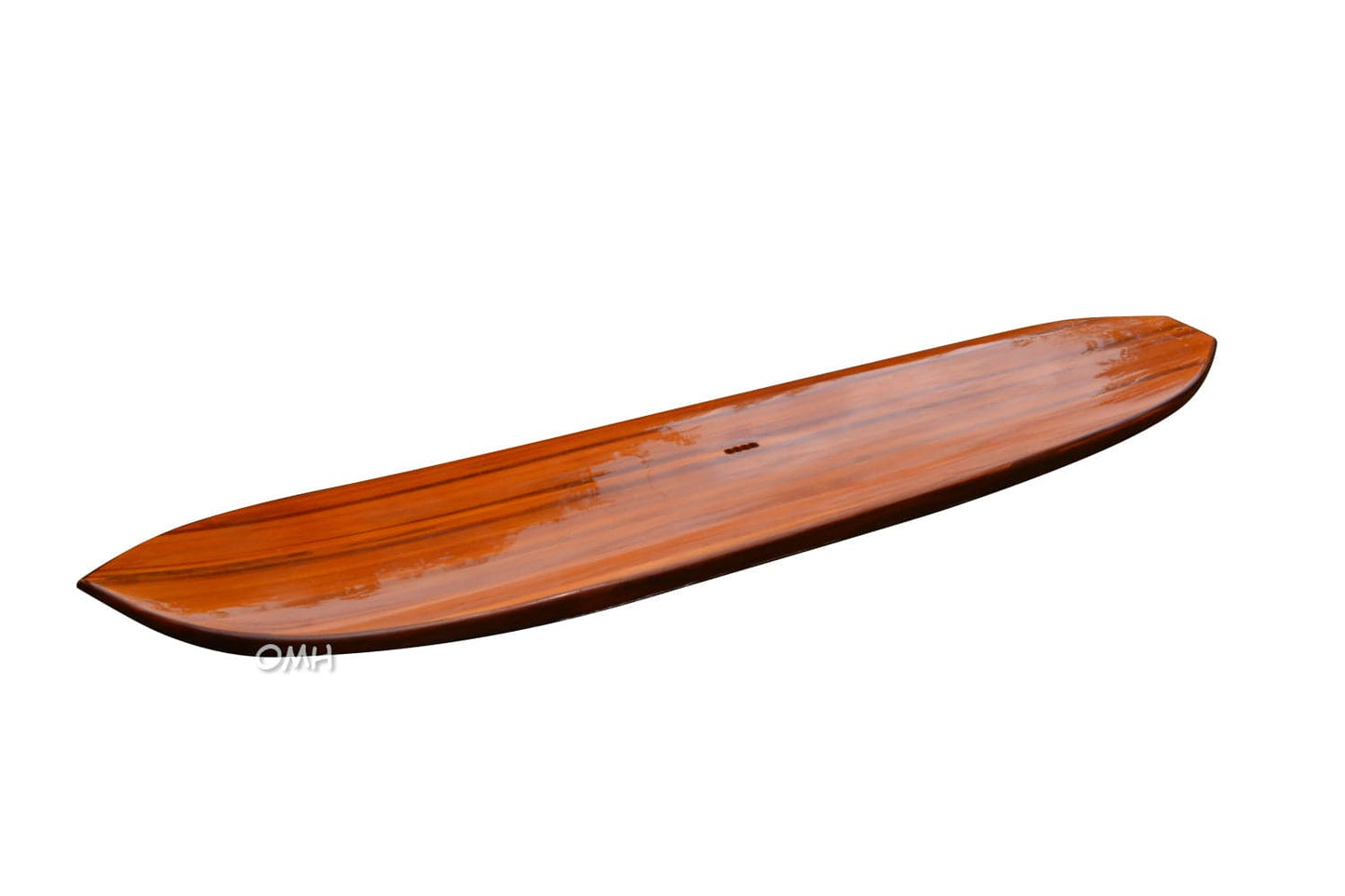 ALDO Creative Arts Collectibles Scale Model Real Fully Functional Paddle Board in Classic Cedarwood Real Wood 11feet with 1 fin