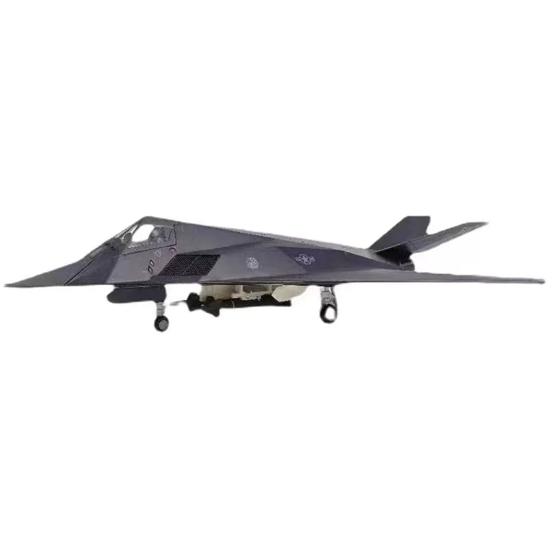 ALDO Creative Arts Collectibles Scale Model United States Airforce Airplane F117 Nighthawk Stealth Fighter Diecast Model Aircraft