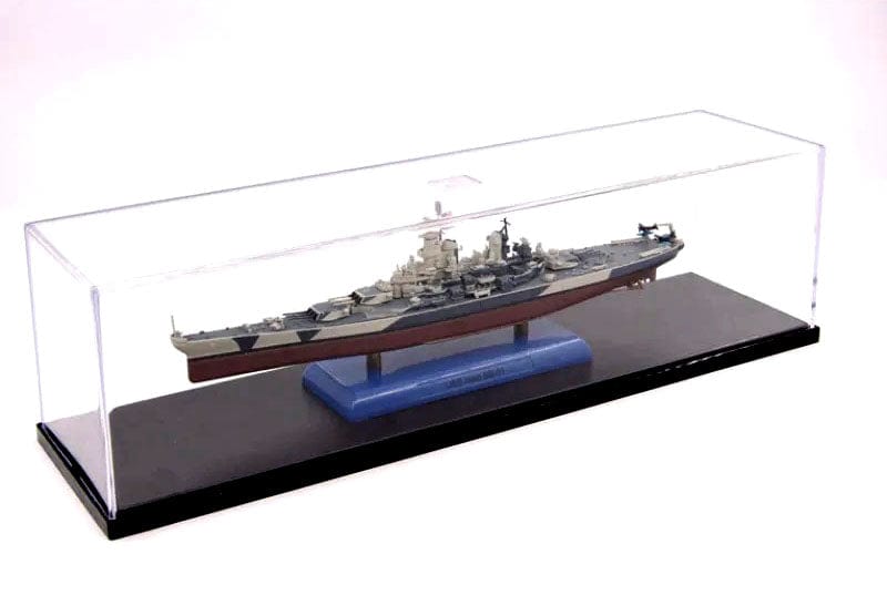 ALDO Creative Arts Collectibles Scale Model USN Battleship USS USS Iowa BB-61 Desk Display WWII Large Military Alloy Model Ship With Display Assembly