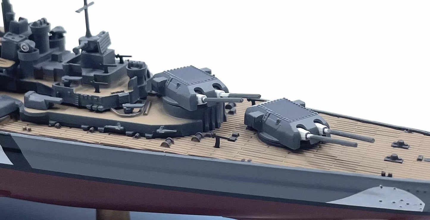 ALDO Creative Arts Collectibles> Scale Model World War II German Flagship Bismarck Military Battleship Alloy Model Assembled