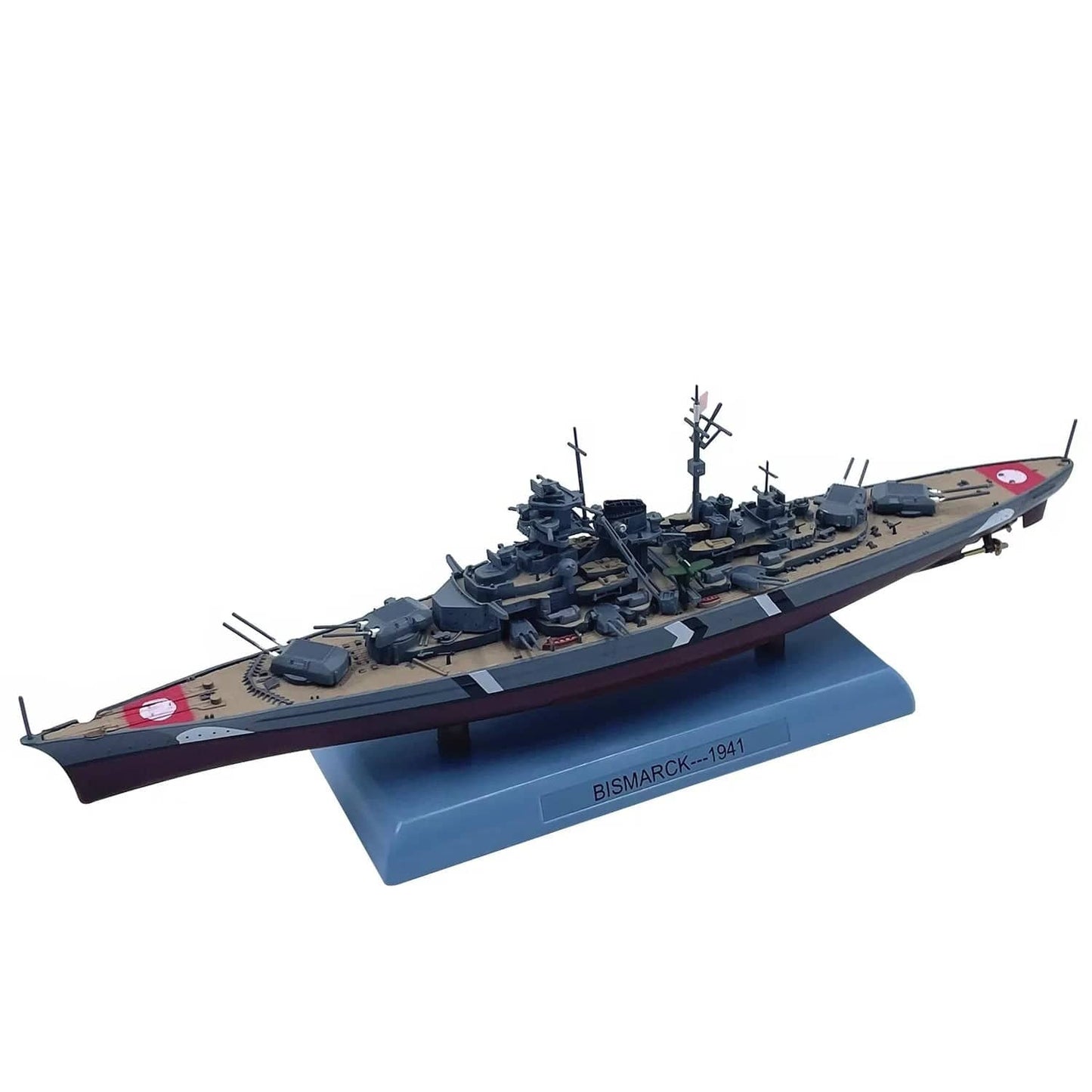 ALDO Creative Arts Collectibles> Scale Model World War II German Flagship Bismarck Military Battleship Alloy Model Assembled