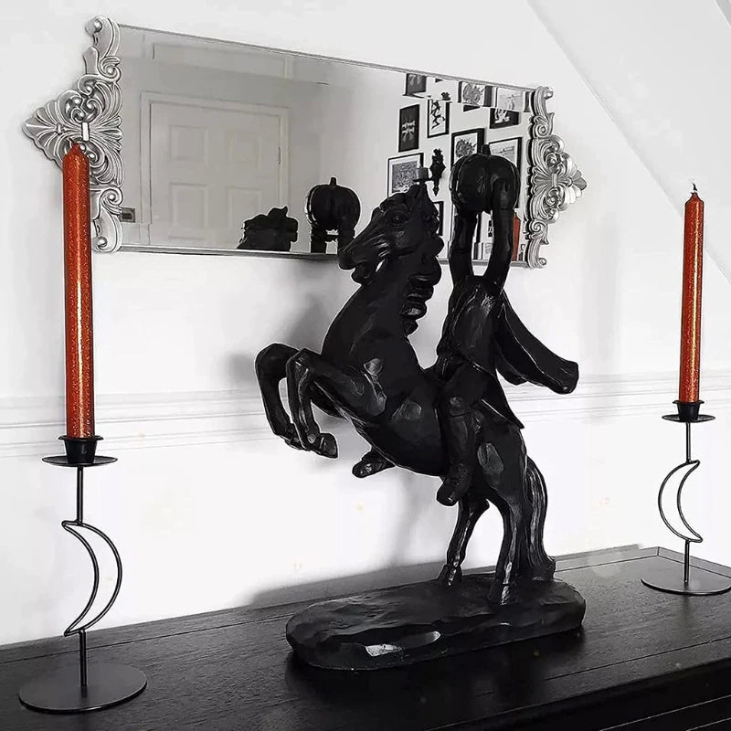 ALDO Décor>Artwork>Sculptures & Statues 8.25×4.74×3.56inch / NEW / resin Headless Horseman Halloween Statue