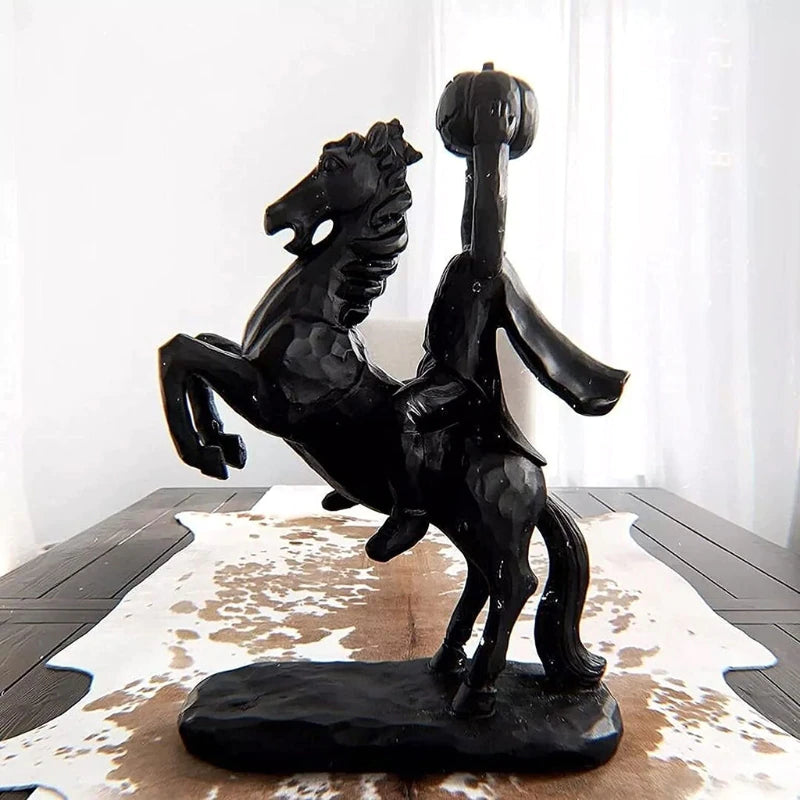 ALDO Décor>Artwork>Sculptures & Statues 8.25×4.74×3.56inch / NEW / resin Headless Horseman Halloween Statue