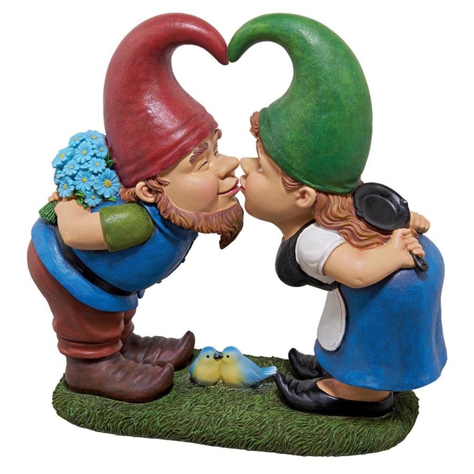 ALDO Décor>Artwork>Sculptures & Statues Happy Gnomes Family Statue