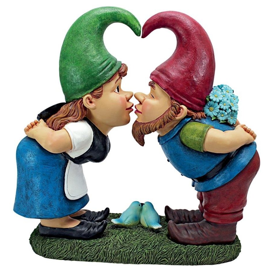 ALDO Décor>Artwork>Sculptures & Statues Happy Gnomes Family Statue