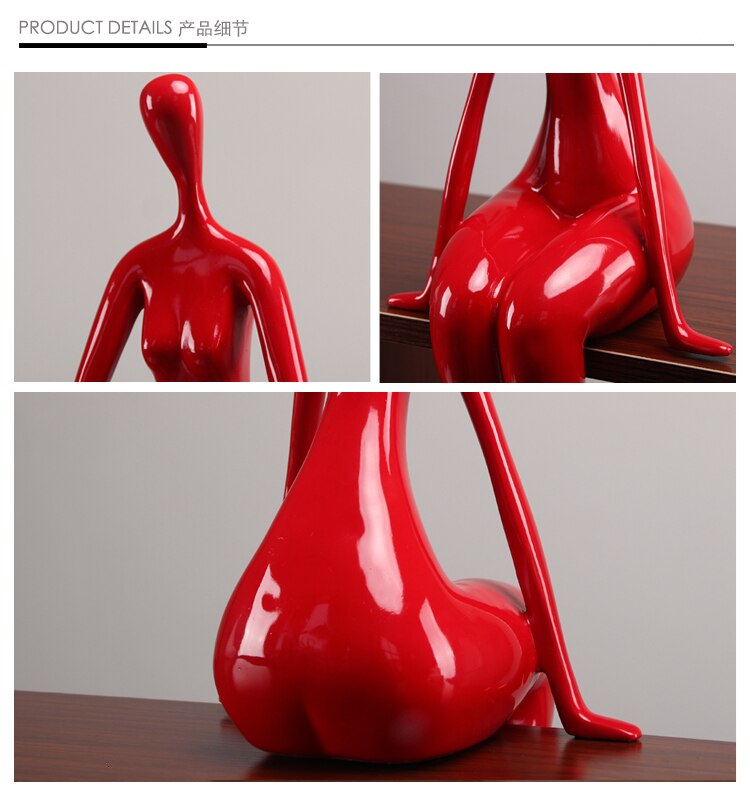 ALDO Decor > Artwork > Sculptures & Statues Modern Abstract Woman Handmade Sculpture