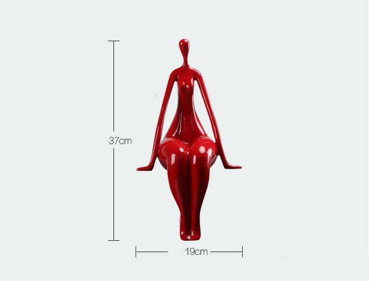 ALDO Decor > Artwork > Sculptures & Statues Modern Abstract Woman Handmade Sculpture