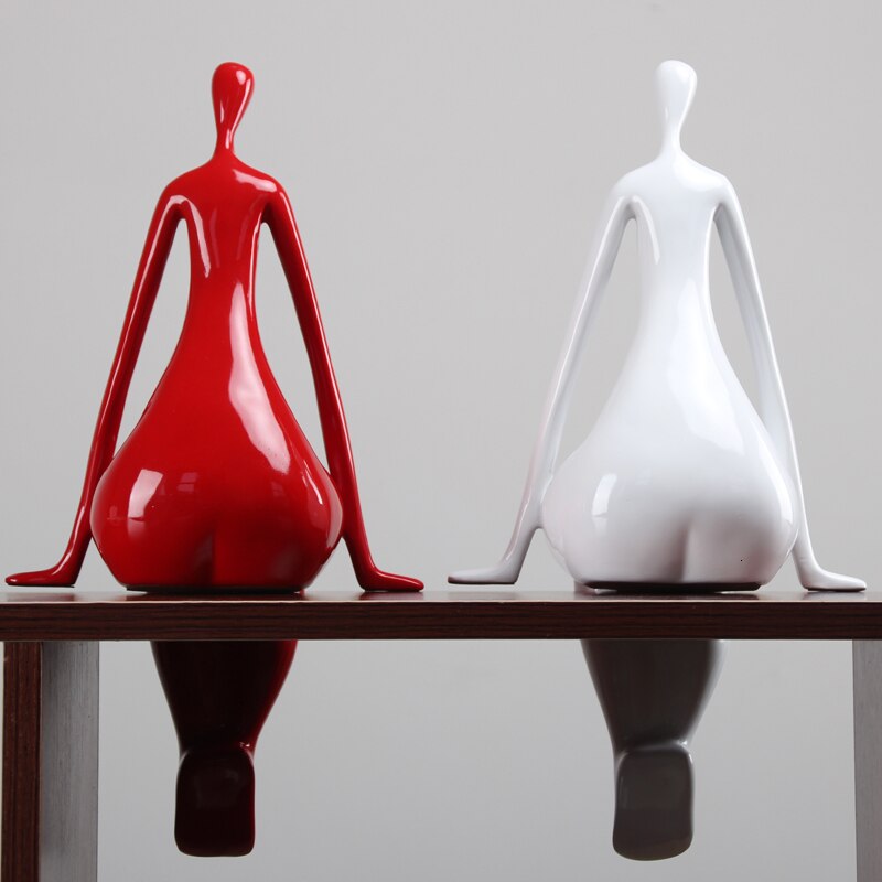 ALDO Decor > Artwork > Sculptures & Statues Modern Abstract Woman Handmade Sculpture