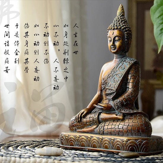ALDO Décor>Artwork>Sculptures & Statues Siting Buddha Statues Beautiful Being Home Decoration