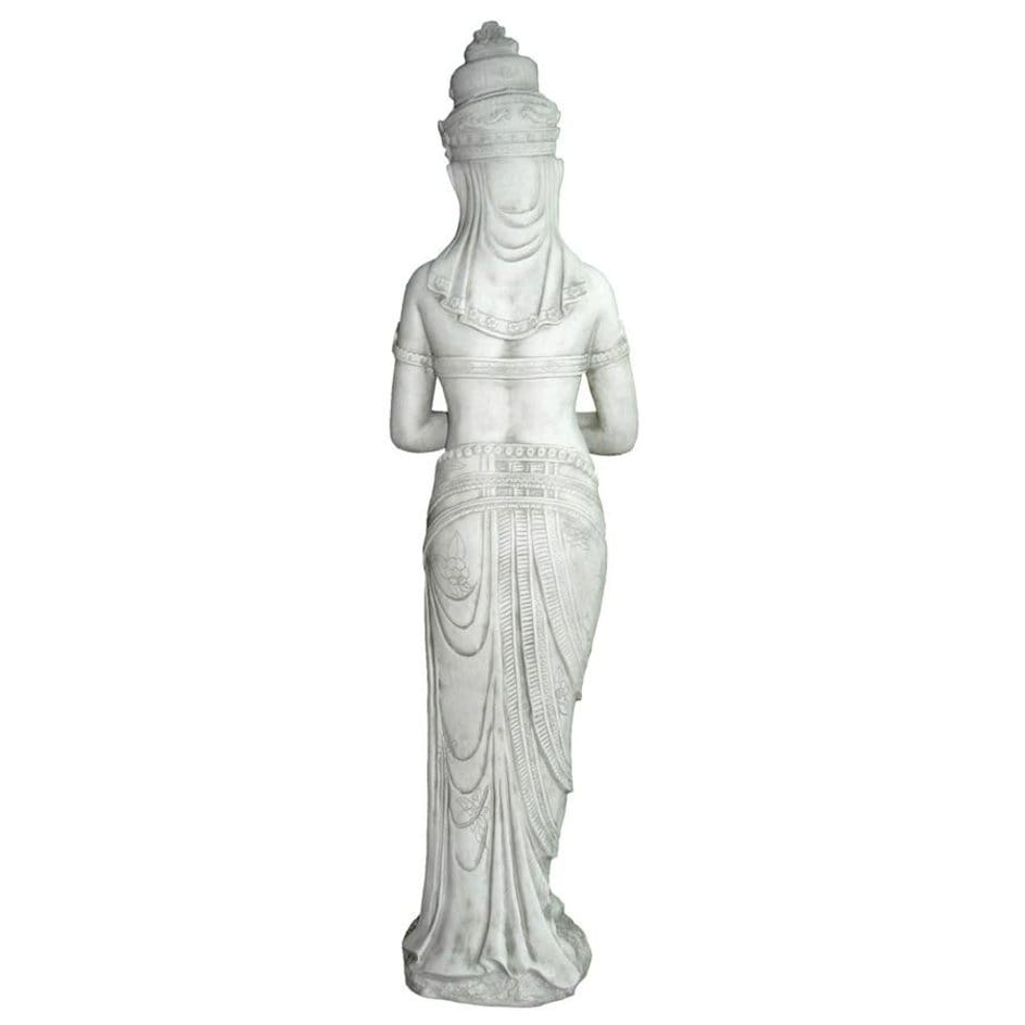 ALDO Décor>Artwork>Sculptures & Statues Thai Teppanom Beautiful Being Large Asian Buddhist Zen Garden Statue