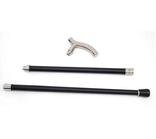 ALDO Health Care Mobility & Accessibility Canes & Walking Sticks White Flower Luxury Curve Line Type Walking Cane Fashion Gentleman Walking Stick