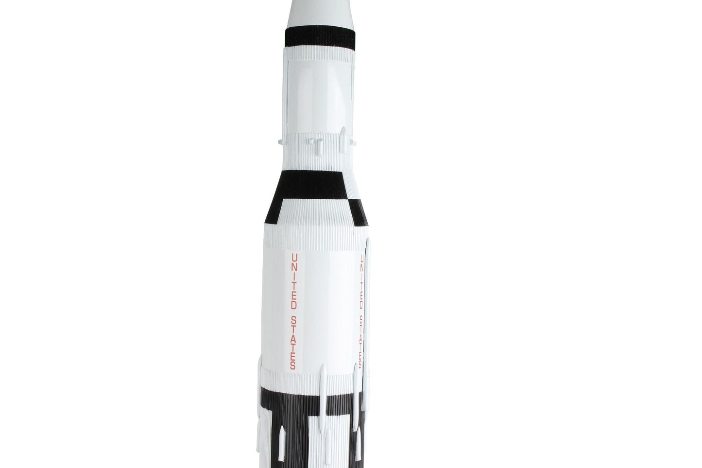 ALDO > Hobbies & Creative Arts> Collectibles> Scale Model 43.50" tall x 7.75" wide at base / New / wood NASA Saturn V Legendary Moon Rocket XLarge LSV Wood Model Spacecraft