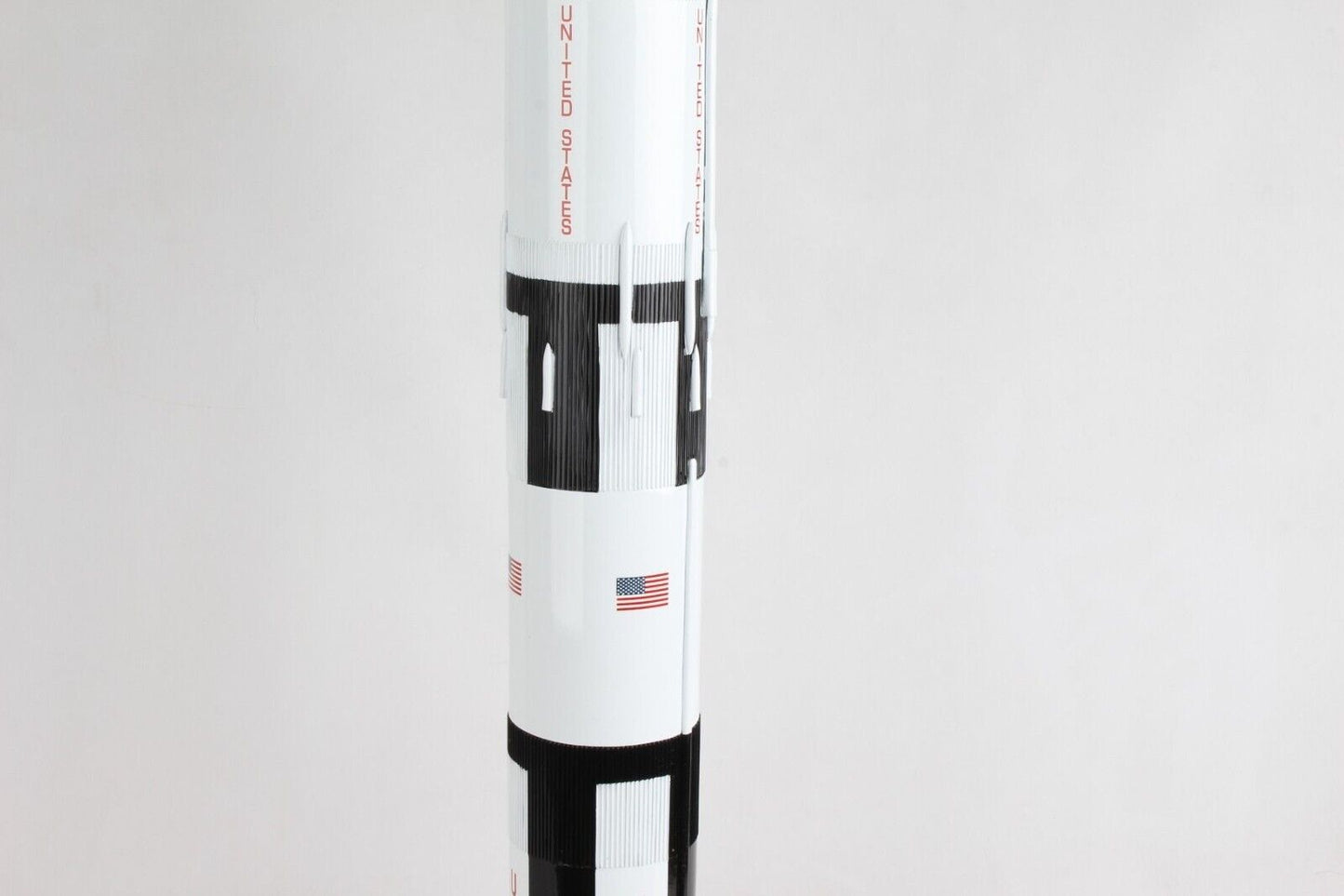 ALDO > Hobbies & Creative Arts> Collectibles> Scale Model 43.50" tall x 7.75" wide at base / New / wood NASA Saturn V Legendary Moon Rocket XLarge LSV Wood Model Spacecraft