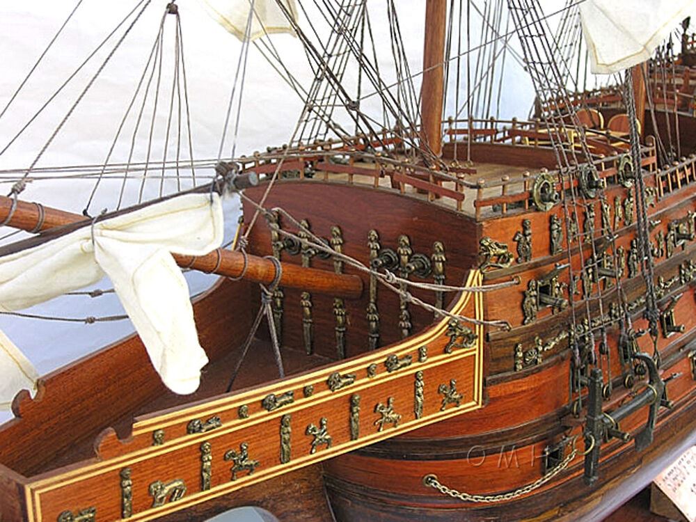 Aldo Hobbies & Creative Arts> Collectibles> Scale Model HMS Sovereign Of The Seas Royal Navy Tall Ship X Large One of a Kind Wood Model Ship Assembled
