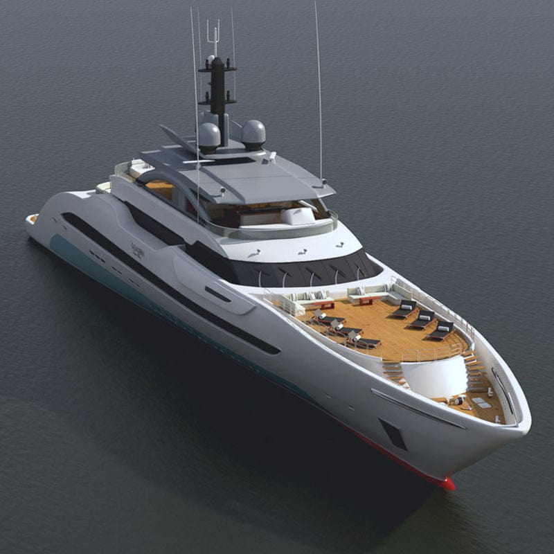 ALDO Hobbies & Creative Arts> Collectibles> Scale Model Large Luxary Yacht Boat Galactica Super Nova Exlusive Edition Model Assembled