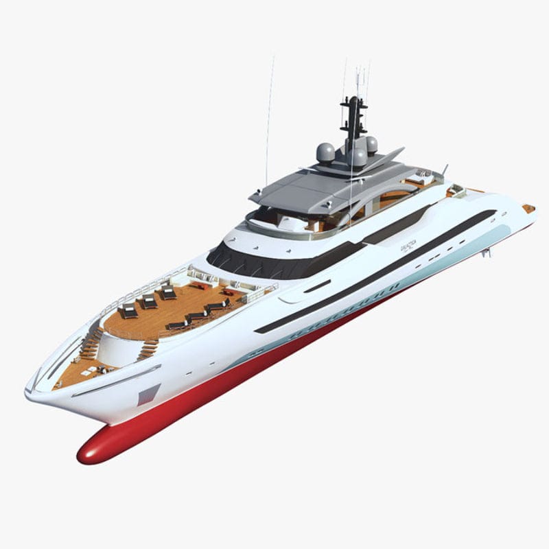 ALDO Hobbies & Creative Arts> Collectibles> Scale Model Large Luxary Yacht Boat Galactica Super Nova Exlusive Edition Model Assembled