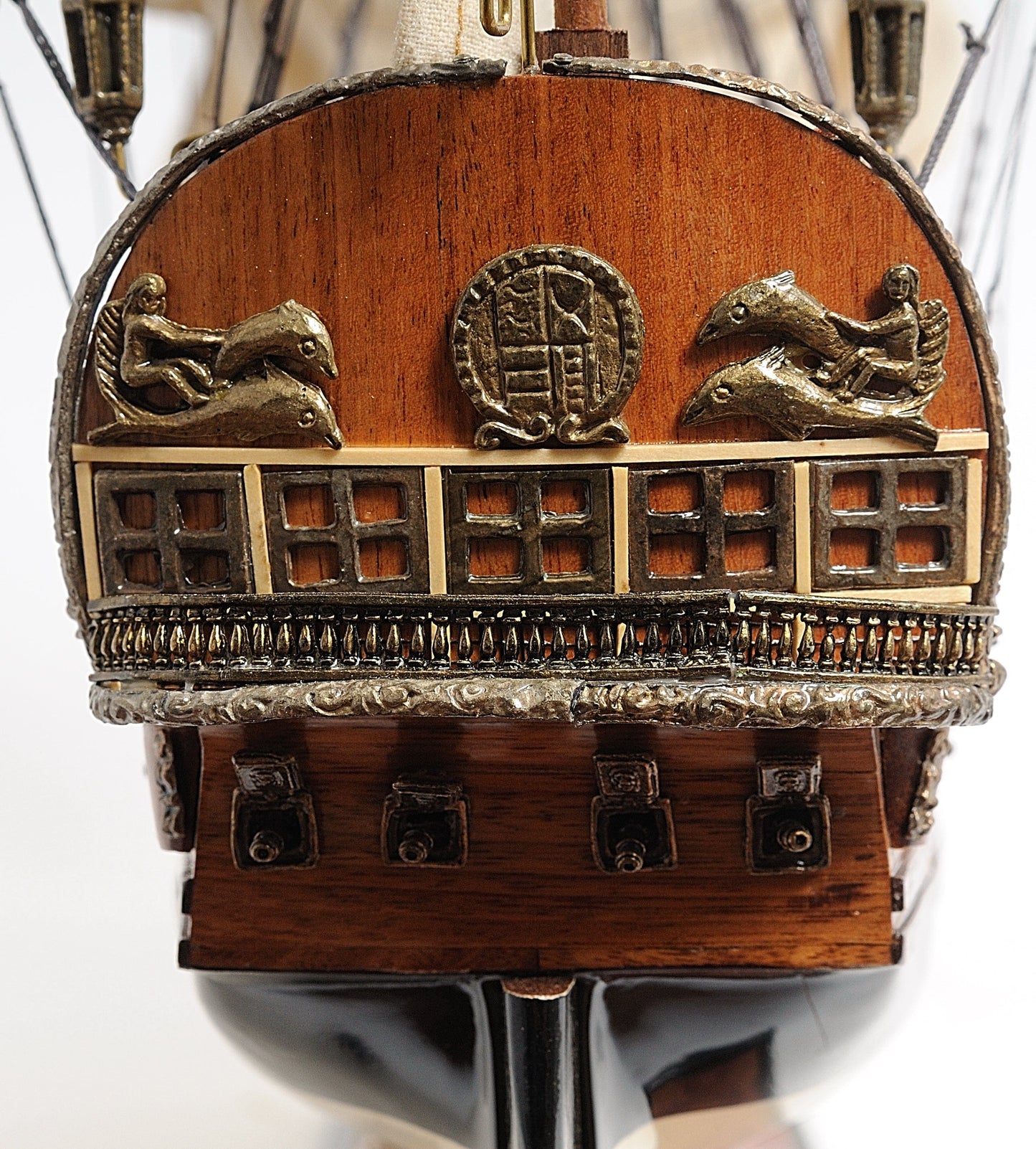 Aldo Hobbies & Creative Arts> Collectibles> Scale Model new / Wood / L: 22 W: 7.5 H: 21.5 Inches Peter the Great Flagship Tallship Providence of God Goto Predestination Excusive Edition Small Wood Model Sailboat Assembled