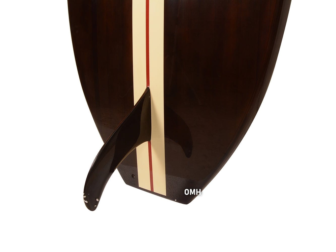 ALDO Hobbies & Creative Arts> Collectibles> Scale Model Real Fully Functional Black Paddle Board in Classic Cedarwood 11ft with 1 fin