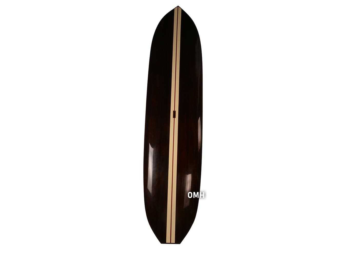 ALDO Hobbies & Creative Arts> Collectibles> Scale Model Real Fully Functional Black Paddle Board in Classic Cedarwood 11ft with 1 fin