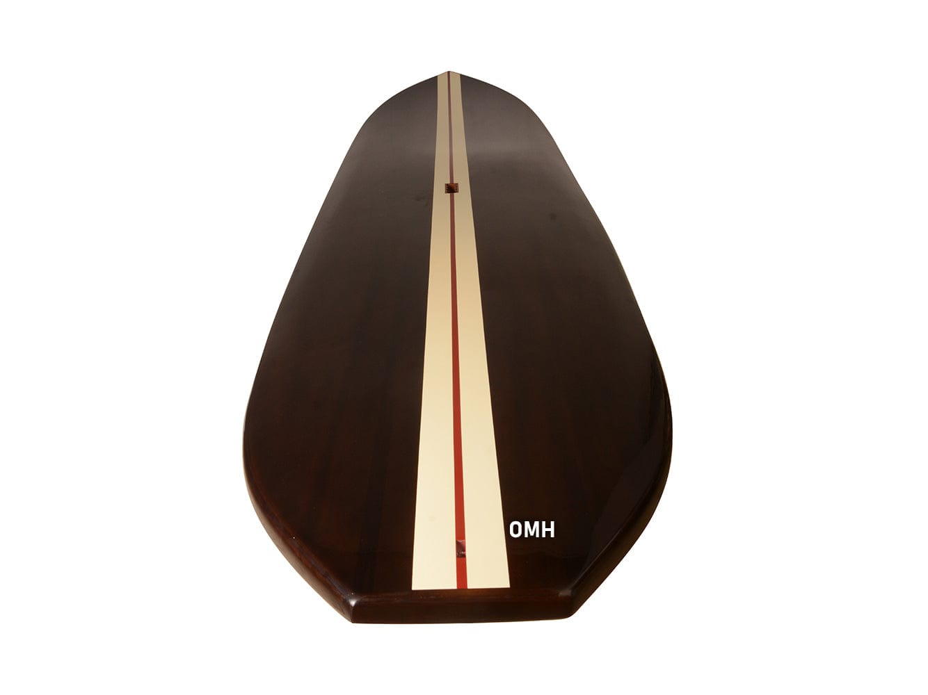 ALDO Hobbies & Creative Arts> Collectibles> Scale Model Real Fully Functional Black Paddle Board in Classic Cedarwood 11ft with 1 fin