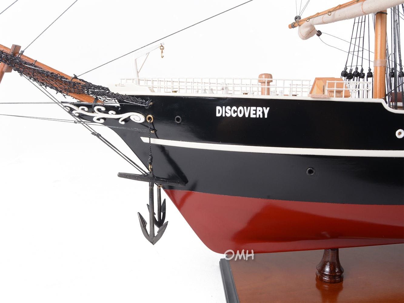 ALDO Hobbies & Creative Arts> Collectibles> Scale Model RRS Discovery Wood Model Sailboat Steamship Assembled