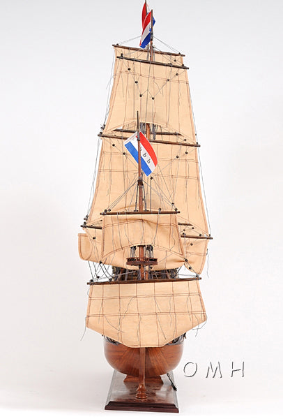 ALDO Hobbies & Creative Arts > Collectibles > Scale Models L: 28.5 W: 9.5 H: 26 Inches / NEW / Wood Friesland Dutch of Great Fleet of the United Province of Holland Tall Ship Medium Wood Model Sailboat Assembled