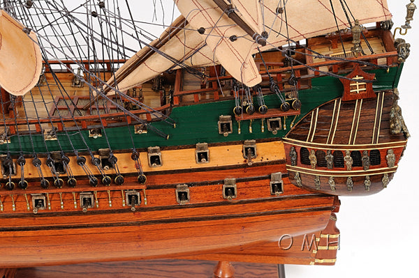 ALDO Hobbies & Creative Arts > Collectibles > Scale Models L: 28.5 W: 9.5 H: 26 Inches / NEW / Wood Friesland Dutch of Great Fleet of the United Province of Holland Tall Ship Medium Wood Model Sailboat Assembled