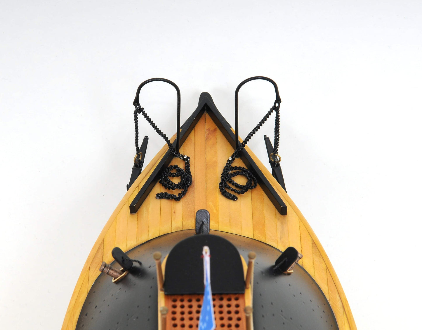 ALDO Hobbies & Creative Arts > Collectibles > Scale Models L: 38.5 W: 9.5 H: 16 Inches / NEW / wood C.S.S. Virginia Ironclad Steam Powered Ship Exclusive Edition Wood Model Assembled with Display Case
