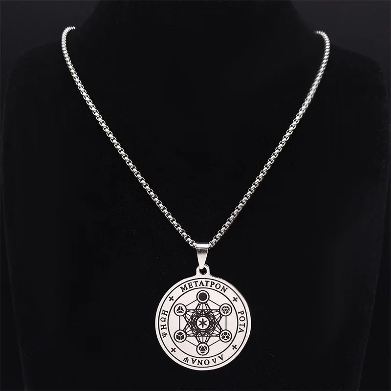 ALDO Jewelry Kabbalah Talisman Tree of Life Amulet Pentacle Pendant for Grat Protection and Success in Your Life