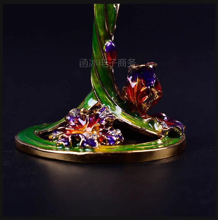 ALDO Kitchen & Dining > Tableware > Drinkware Exquisite Unique Custom Made Wedding Led Free Crystal Champagne Wine Glasses Set of Two