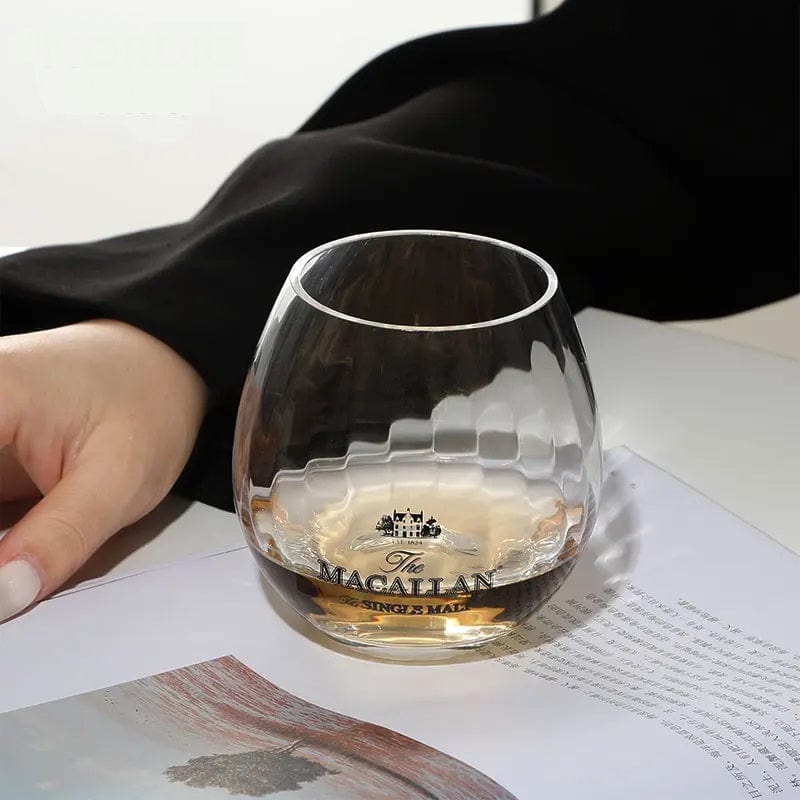 ALDO Kitchen & Dining > Tableware > Drinkware Private Collection New Macallan Signature Single Malt Elegant Lady Flower Buds Crystall Whiskey Lead-Free Glasses