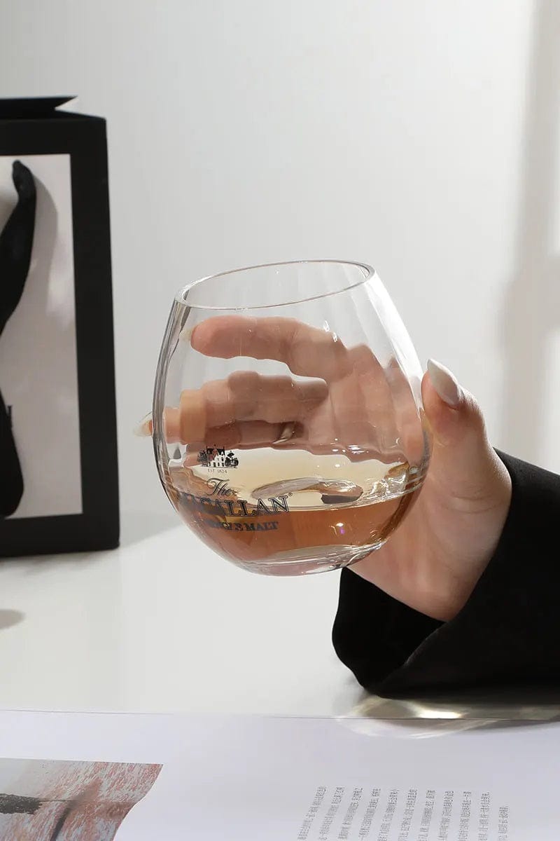 ALDO Kitchen & Dining > Tableware > Drinkware Private Collection New Macallan Signature Single Malt Elegant Lady Flower Buds Crystall Whiskey Lead-Free Glasses