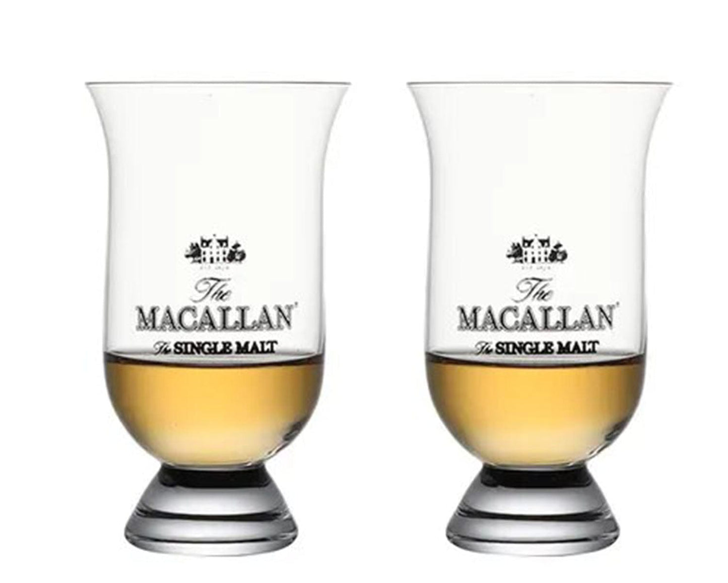 ALDO Kitchen & Dining > Tableware > Drinkware Set of Two Private Collection New Macallan Signature Single Malt Snifters Crystal Whiskey Lead-Free Glasses