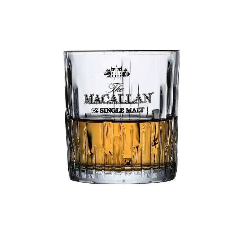 ALDO Kitchen & Dining > Tableware > Drinkware Single Glass Private Collection New Macallan Signature Single Malt Crystal Faceted Whiskey Lead-Free Glasses