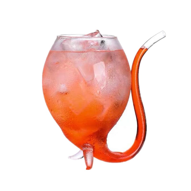 ALDO Kitchen & Dining > Tableware > Drinkware Vampire Fun Glass / Lead free Crystal / 12 cm toll x 5.5 cm width Vampire Fun Glass for Martini, Cocktails, Beer ,Champagne Party and Home Bar