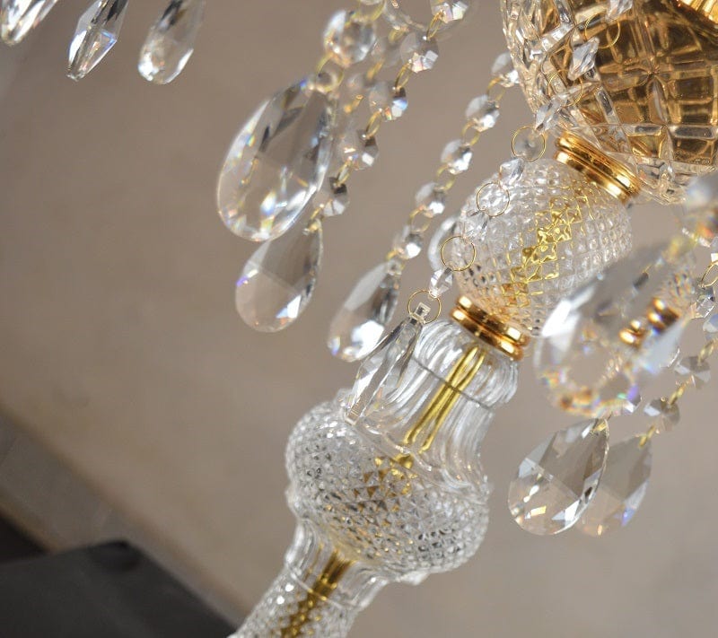 ALDO Lighting > Lamps Crystal Large Sculptural Floor Lamp