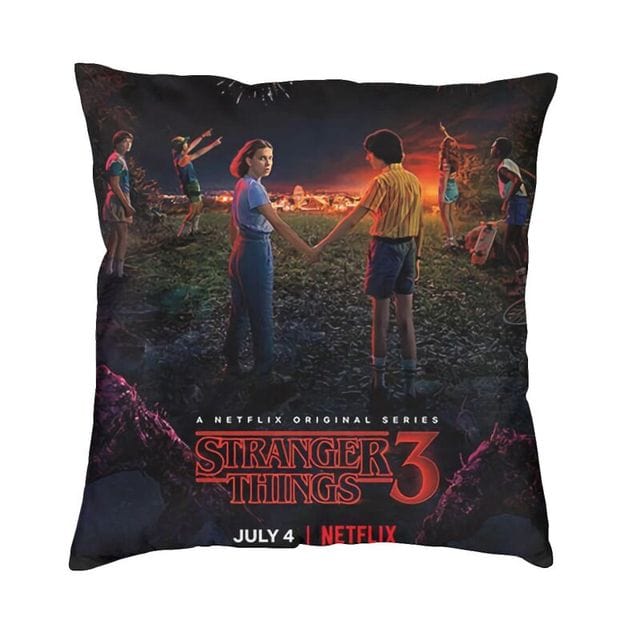 ALDO Linens & Bedding > Bedding > Pillowcases & Shams 30x30cm 12x12in / Style 16 / Multicolor Stranger Things TV Show Modern Decorative Luxury Velvet Pillowcases Double side 3D Print
