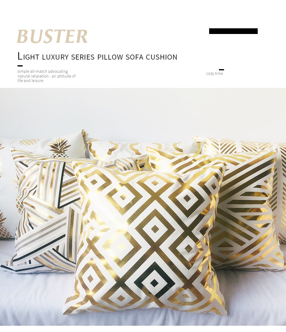 ALDO Linens & Bedding > Bedding > Pillowcases & Shams Luxury Royal Style Decorative Polyester Pillowcases