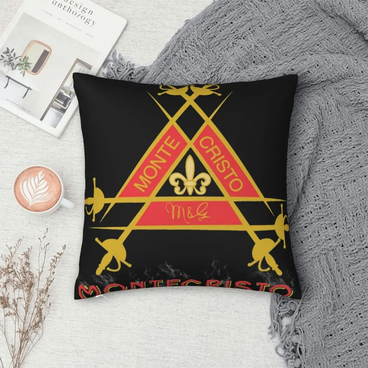 ALDO Linens & Bedding > Bedding > Pillowcases & Shams Monte Christo Habana Cuba Cigar Style Pillowcases Poliester