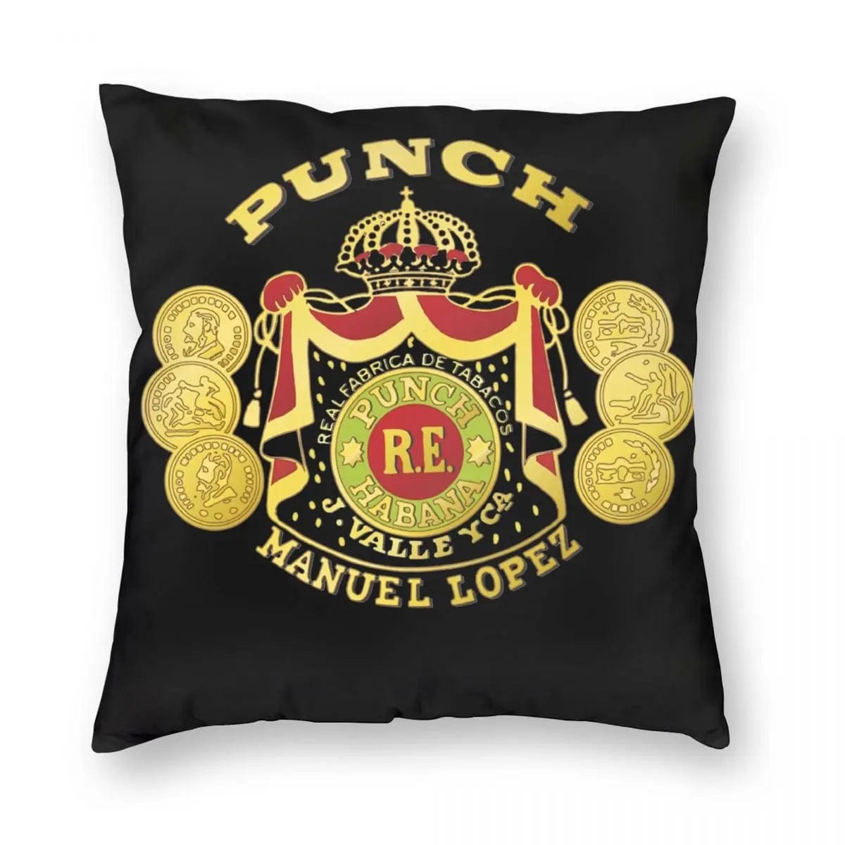 ALDO Linens & Bedding > Bedding > Pillowcases & Shams Punch Habana Cuba Cigar Style Pillowcases Poliester